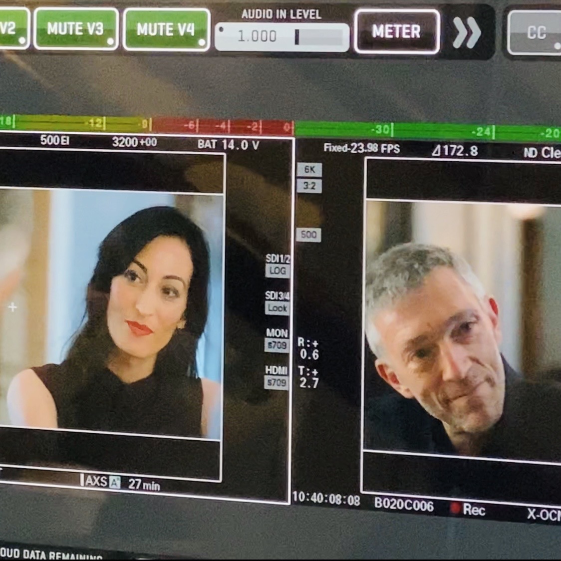 Laëtitia Eïdo — Filming