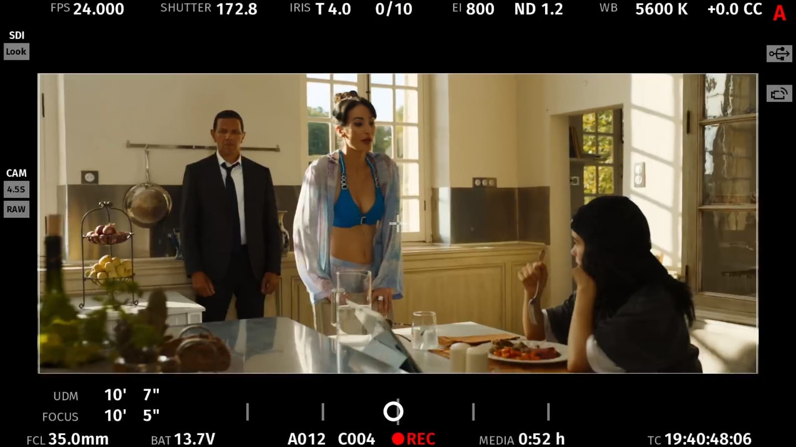 Laëtitia Eïdo — Filming